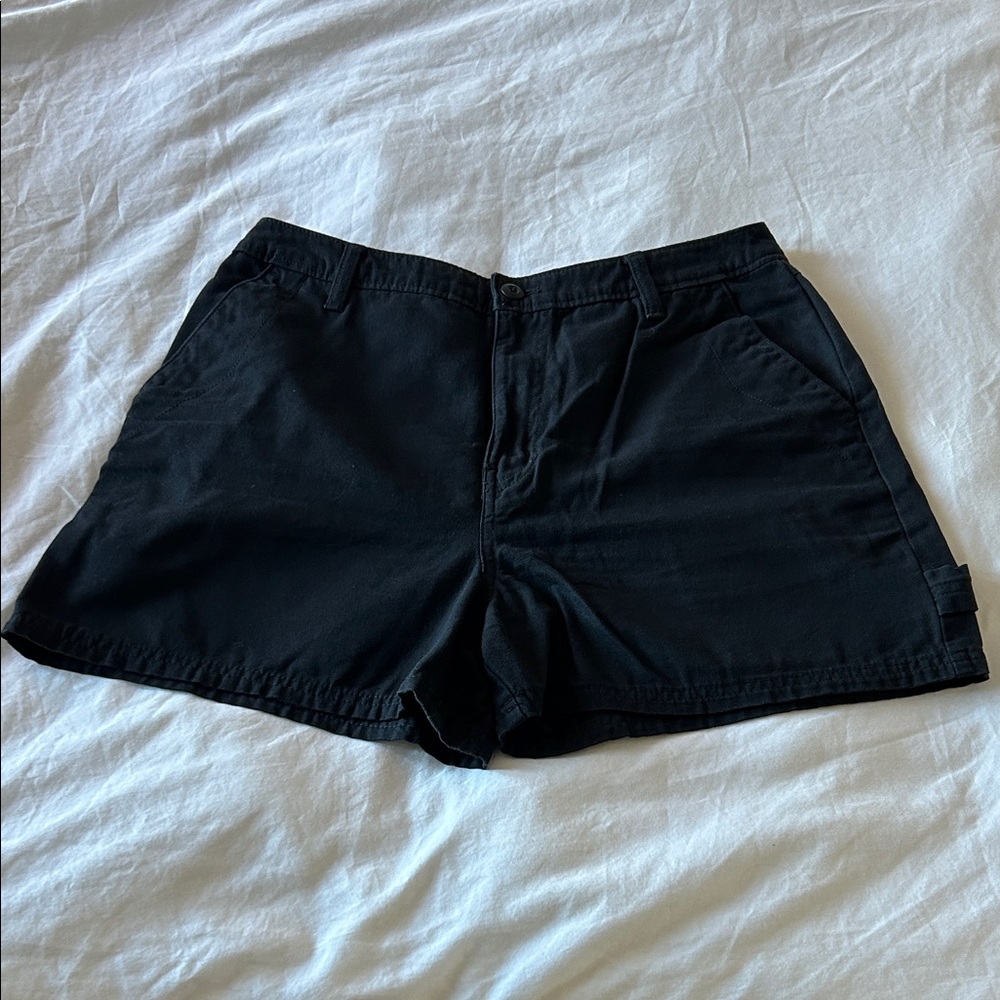 Vans Women's Black Cargo Shorts
